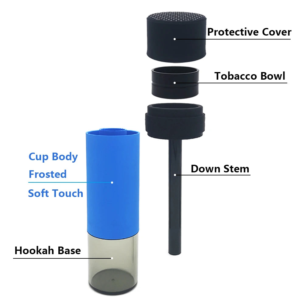 New Arabic Hookah Cup Portable Shisha Hookah Removable Fashionable Hookah Holder Car Shisha Hookah Household Hookah in the Car